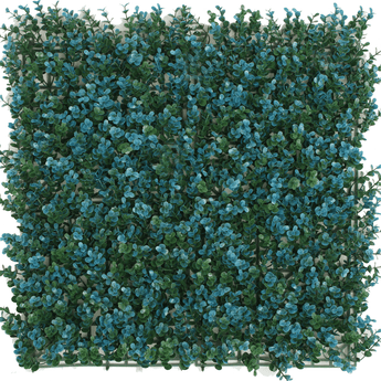 Kunsthecken-Paneel | Buxus blau 50x50 cm UV