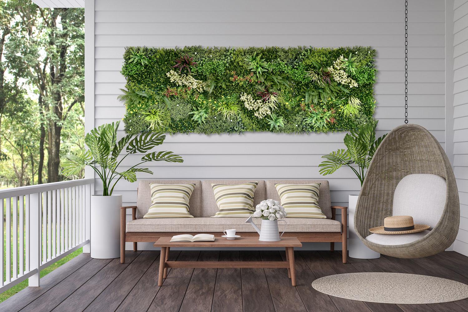 Kunsthecken-Paneel | Ruby B - 100x100cm 3 Kunsthecken-Paneel | Ruby B - 100x100cm – Bild 3