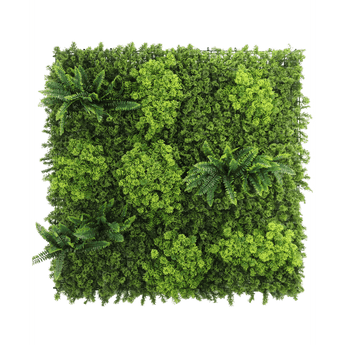 Kunsthecken-Paneel | Moos 100x100 cm UV