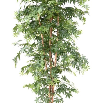 Künstlicher Aralia Baum, ca. 180cm hoch, grün