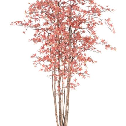 Künstlicher Aralia Baum, ca 210cm - UV-Beständig, grün-rot
