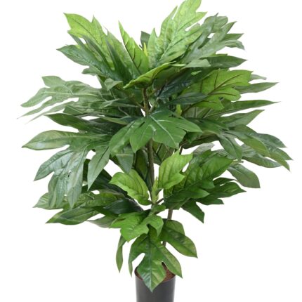 Künstlicher Brotfruchtbaum, ca. 100cm hoch, grün