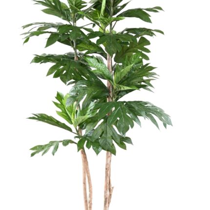 Künstlicher Brotfruchtbaum, ca. 200cm hoch, grün