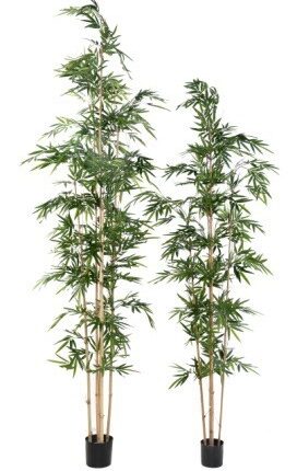 Künstlicher Bambus, ca. 320cm hoch, grün