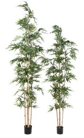 Künstlicher Bambus, ca. 320cm hoch, grün 1 Künstlicher Bambus, ca. 320cm hoch, grün