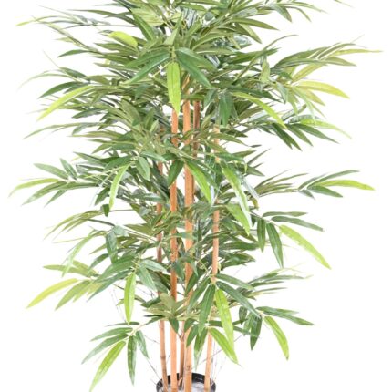 Künstlicher Bambus, ca. 145cm hoch, grün