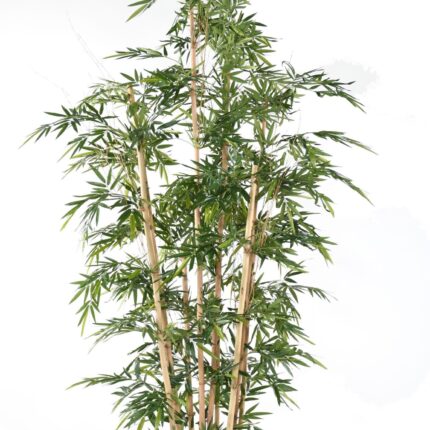 Künstlicher Riesenbambus, ca. 400cm hoch, grün