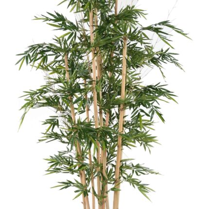 Künstlicher Riesenbambus, ca. 320cm hoch, grün