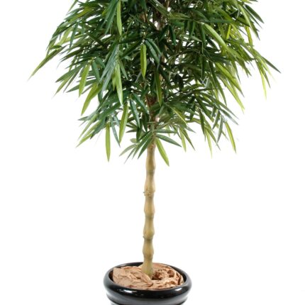 Künstlicher Bambus, ca. 180cm hoch, grün