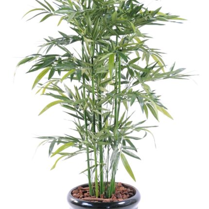 Künstlicher Bambus, ca. 150cm hoch, grün