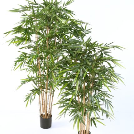 Künstlicher Bambus, ca. 210cm hoch, grün
