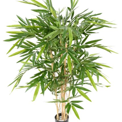 Künstlicher Bambus, 120cm - UV-beständig, pflegeleicht, grün