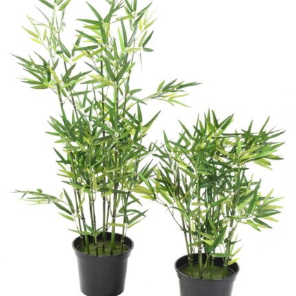Künstlicher Bambusbaum, ca. 90cm hoch, grün