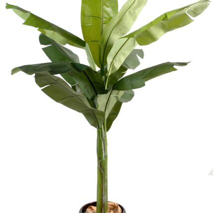 Künstlicher Bananenbaum, ca. 180cm, grün