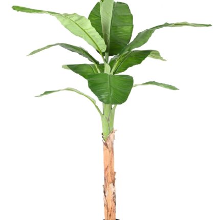 Künstlicher Bananenbaum, ca. 210cm, grün