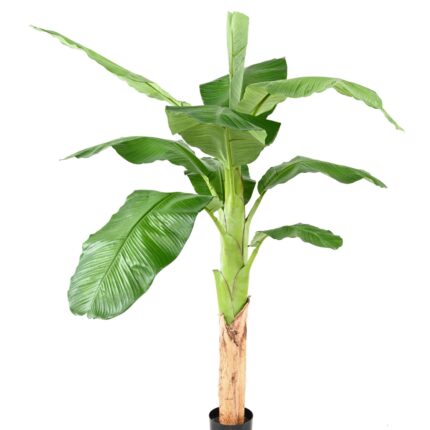 Künstlicher Bananenbaum, ca. 170cm, grün