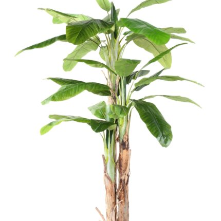 Künstlicher Bananenbaum, ca. 240cm, grün