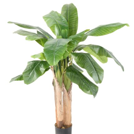 Künstlicher Bananenbaum, ca. 132cm, grün