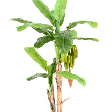 Künstlicher Bananenbaum, ca. 180cm, grün