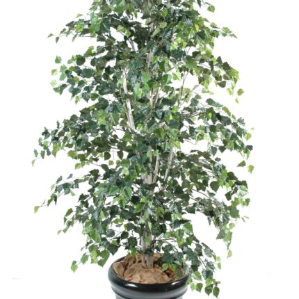 Künstliche Birke, ca. 210cm hoch, grün