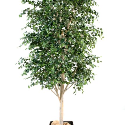Künstlicher Birkenbaum, ca. 300cm hoch, grün