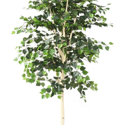 Künstlicher Birkenbaum, ca. 170cm hoch, grün