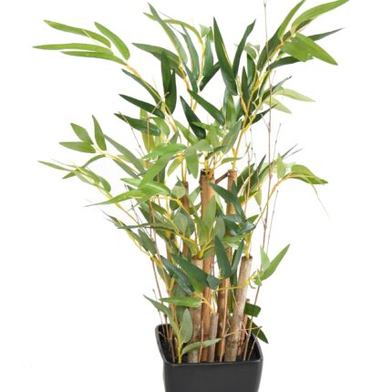 Künstlicher Bambus, ca. 50cm hoch, grün