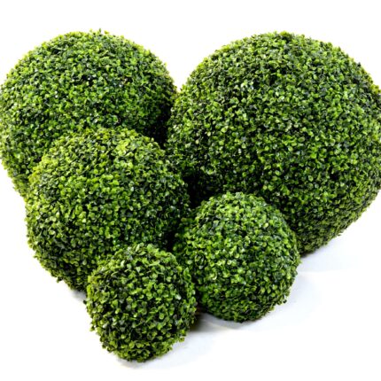 Künstlicher Buchsbaum, ca. 35cm hoch, grün