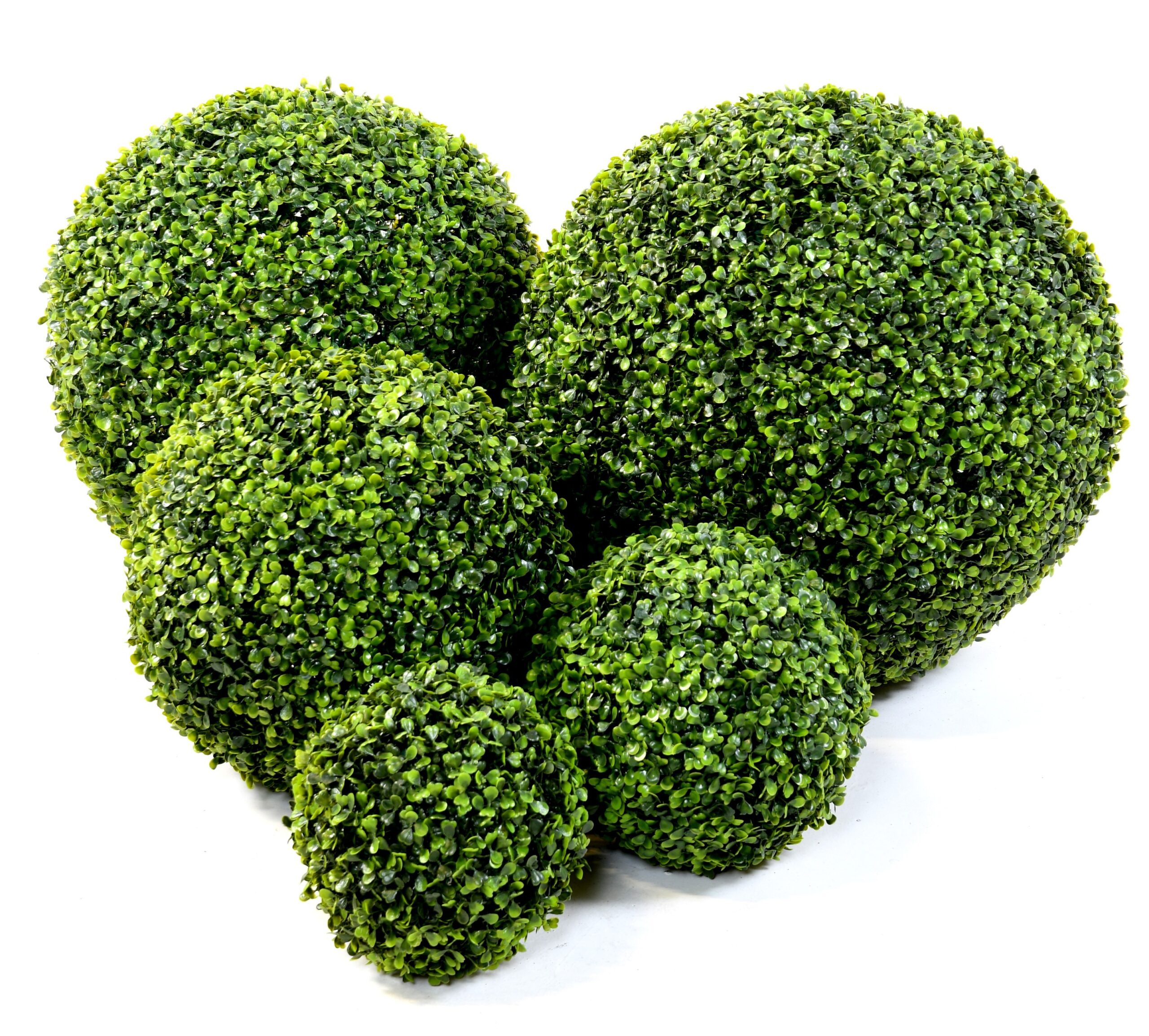 Künstlicher Buchsbaum, ca. 35cm hoch, grün 1 Künstlicher Buchsbaum, ca. 35cm hoch, grün