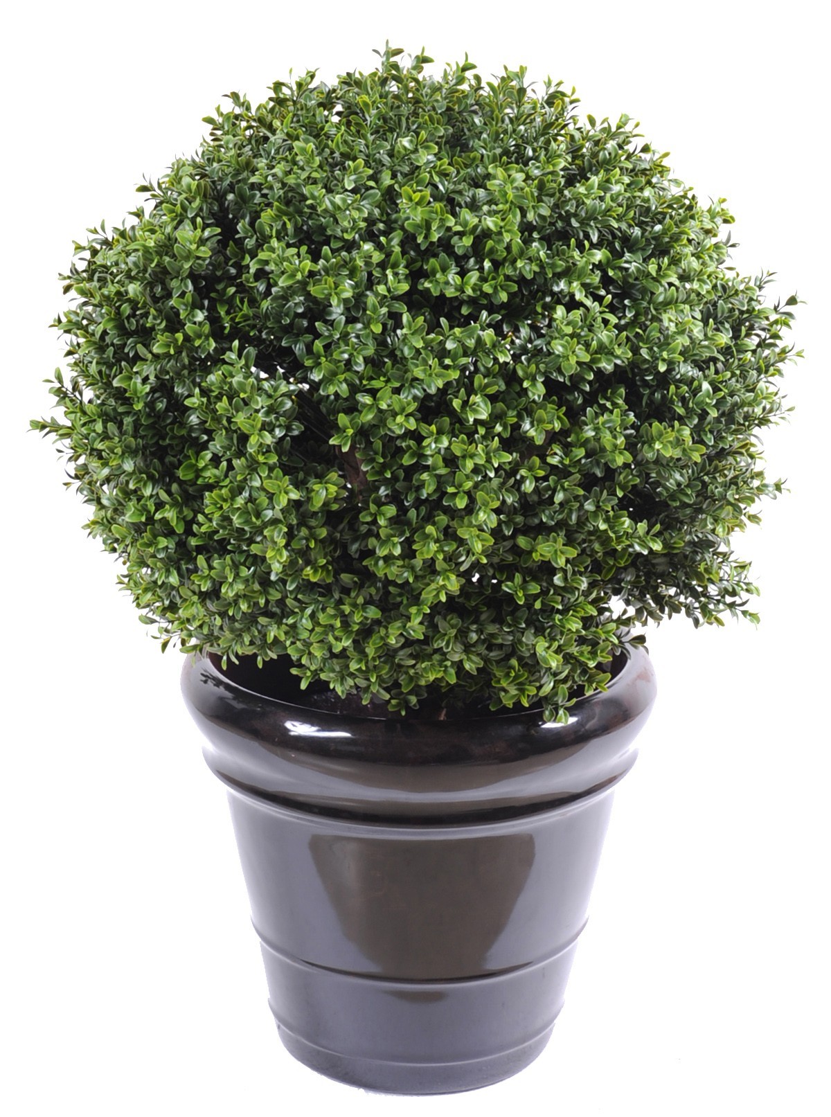 Künstliche Buchsbaumkugel, 72 cm hoch - UV-beständig, pflegeleicht 1 Künstliche Buchsbaumkugel, 72 cm hoch - UV-beständig, pflegeleicht