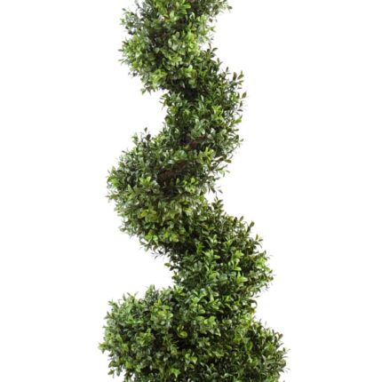 Künstlicher Buchsbaum Spiralform, 130 cm, grün