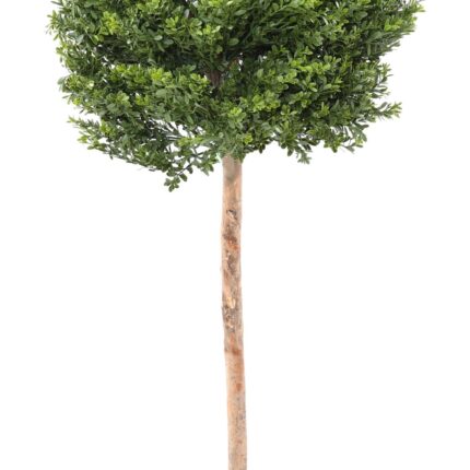 Künstlicher Buchsbaum „Red Day“, 110 cm - UV-beständig, farbenfroh