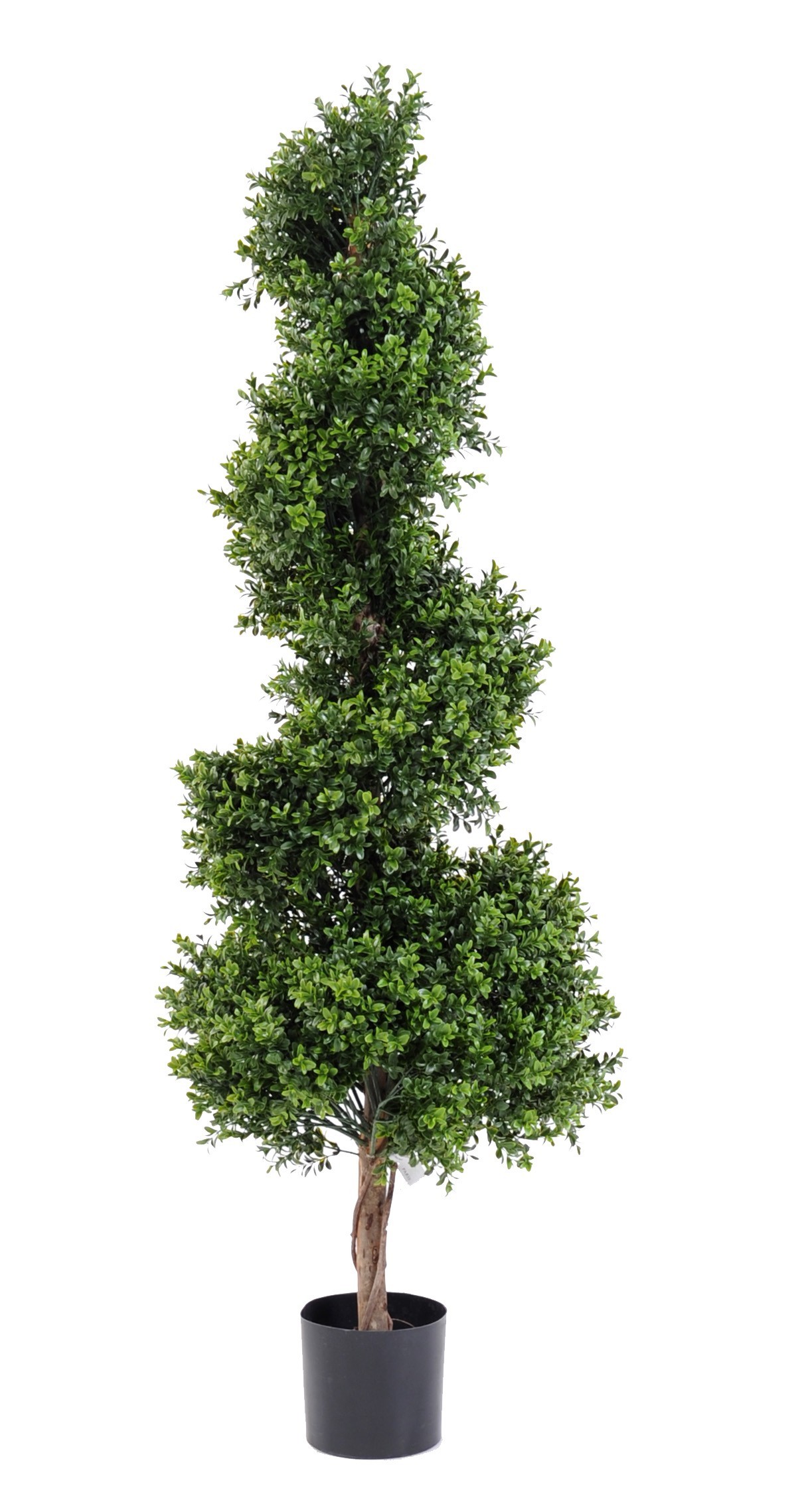 Künstlicher Buchsbaum Spiralform, 150cm, grün, pflegeleicht 1 Künstlicher Buchsbaum Spiralform, 150cm, grün, pflegeleicht