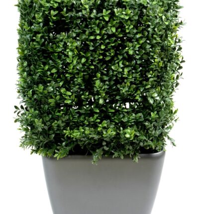 Künstlicher Buchsbaum quadratisch 65 cm – Pflegeleichter Gartenstil