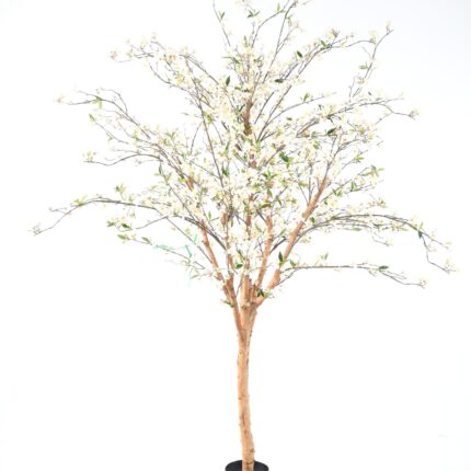 Künstlicher Kirschbaum, ca. 220cm hoch, weiß