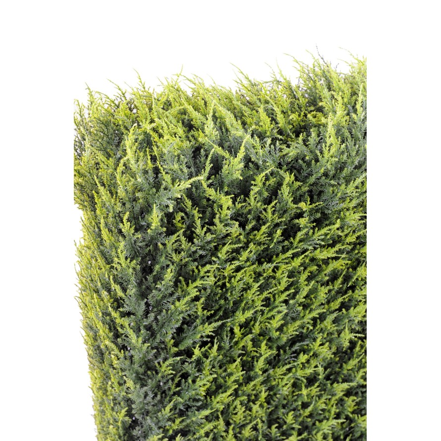 Künstliche Zypressen-Hecke, täuschend echt, ca. 187cm hoch 2 Künstliche Zypressen-Hecke, täuschend echt, ca. 187cm hoch – Bild 2