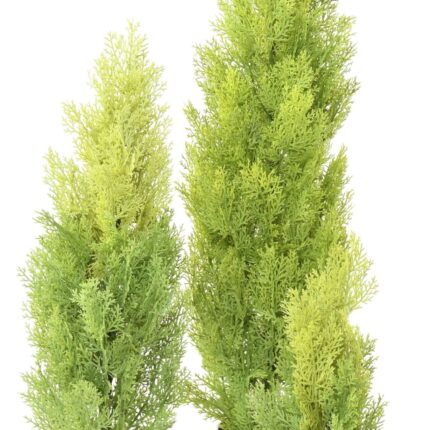 Künstlicher Zypressenbaum, ca. 90cm hoch, grün