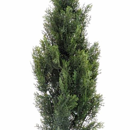 Künstlicher Zypressenbaum, ca. 93cm hoch, grün