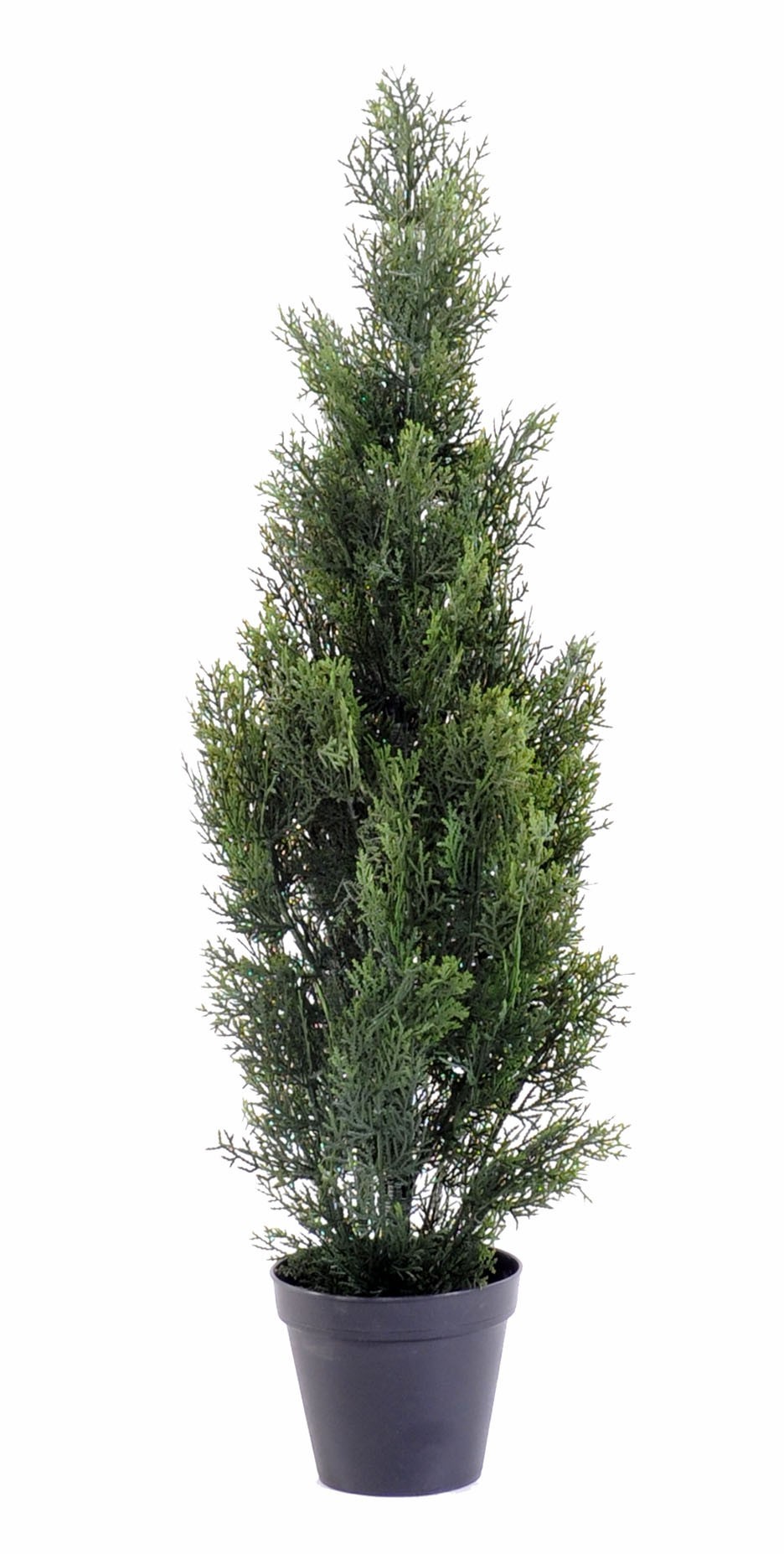 Künstlicher Zypressenbaum, ca. 93cm hoch, grün 1 Künstlicher Zypressenbaum, ca. 93cm hoch, grün