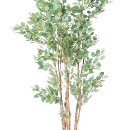 Künstlicher Eukalyptusbaum, ca. 185cm hoch, grün