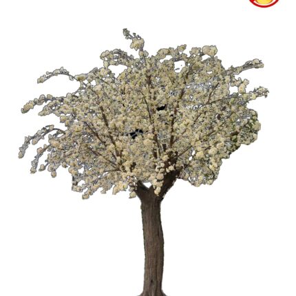 Künstlicher Kirschbaum, ca. 380cm hoch, rosa Blüten