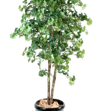 Künstlicher Ginkgo-Baum, ca. 240cm hoch, grün