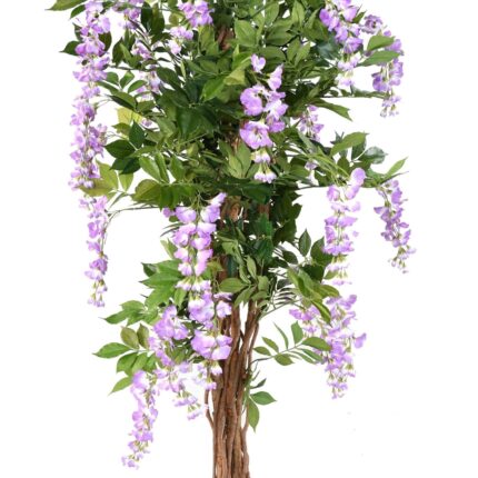 Künstliche Glyzinie, ca. 145cm hoch, lila