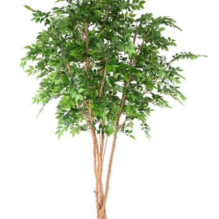 Künstlicher Hainbuchenbaum, ca. 340cm hoch, grün