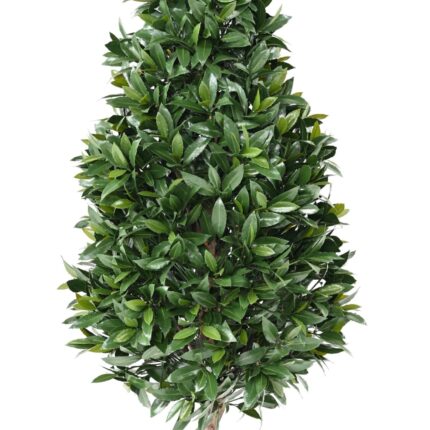 Künstlicher Lorbeer Kegelbaum, ca 150cm - UV-Beständig, grün