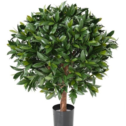 Künstlicher Lorbeerbaum, ca 90cm - UV-Beständig, grün