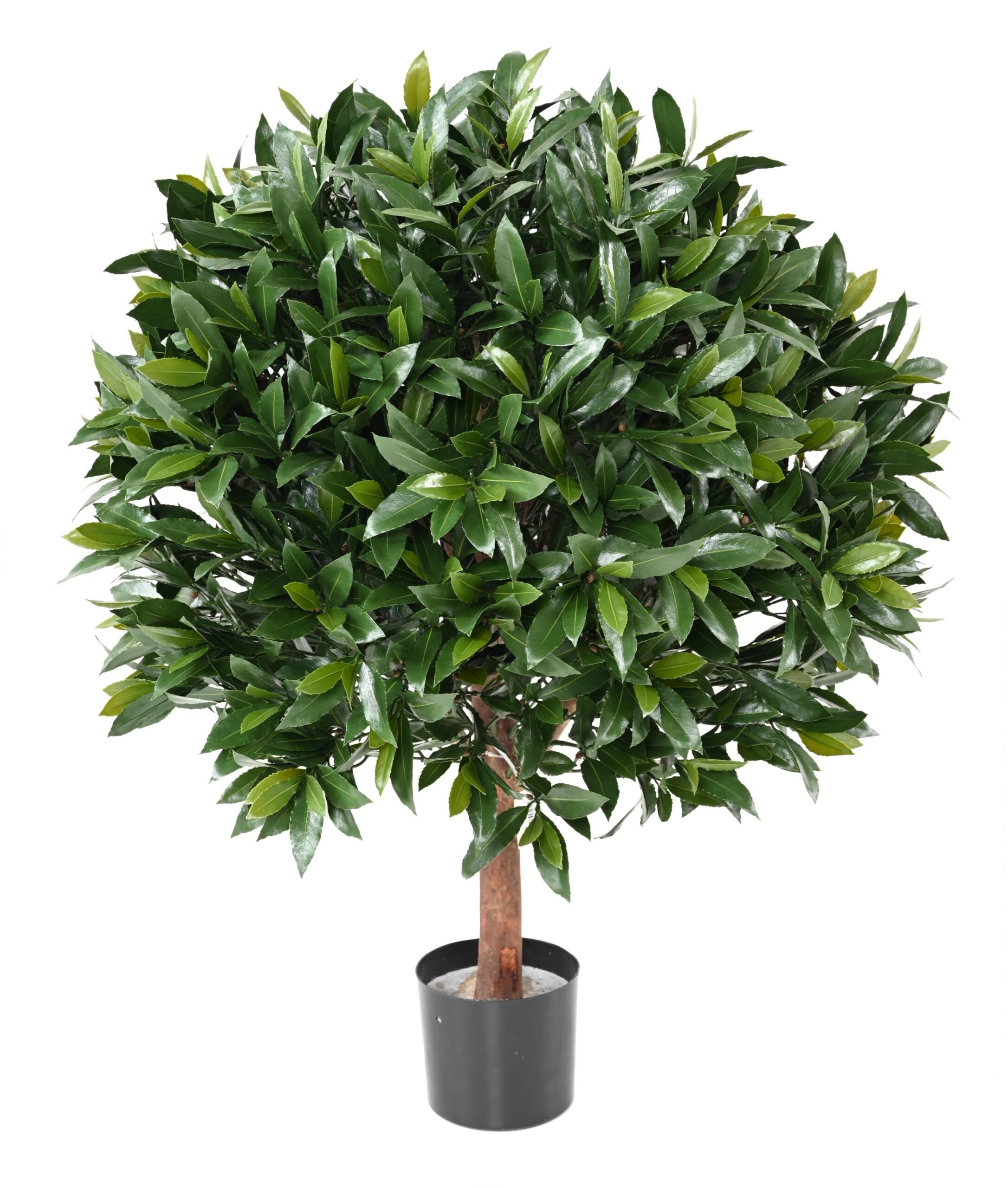 Künstliche Lorbeerkugel auf Stamm "Nobilis", ca 105cm - UV-Beständig, grün 1 Künstliche Lorbeerkugel auf Stamm "Nobilis", ca 105cm - UV-Beständig, grün