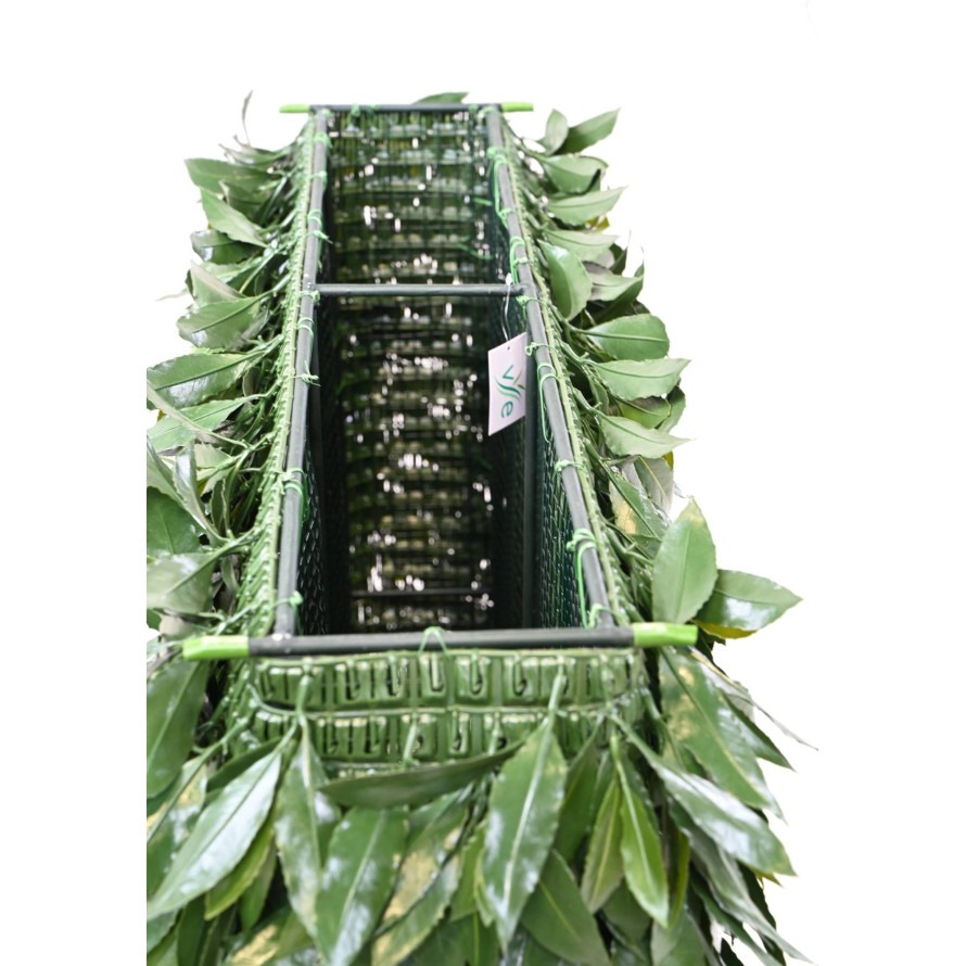 Künstliche Lorbeerhecke UV-beständig, ca. 103cm hoch 4 Künstliche Lorbeerhecke UV-beständig, ca. 103cm hoch – Bild 4