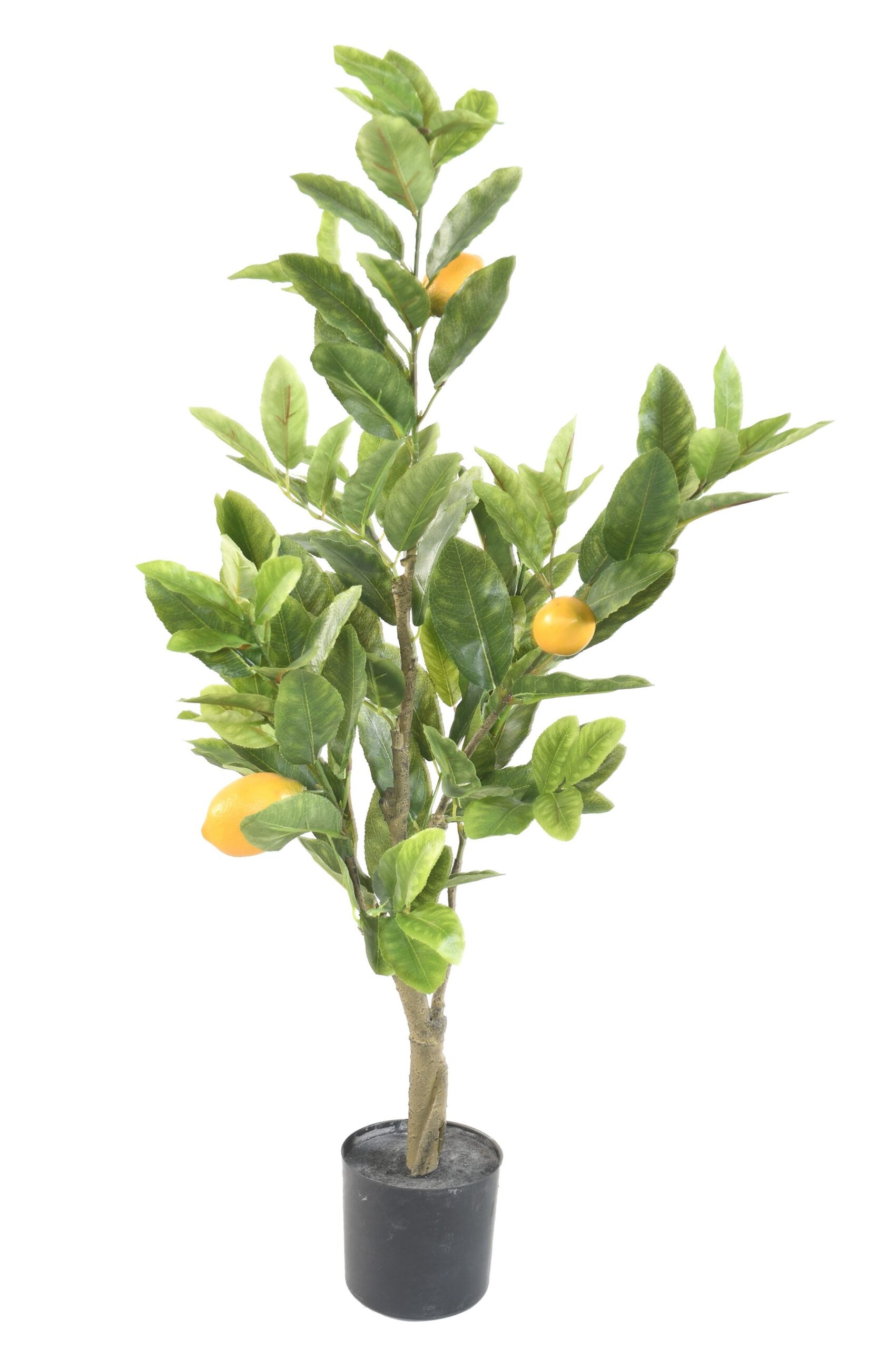 Künstlicher Zitronenbaum, ca. 90cm hoch, gelb 1 Künstlicher Zitronenbaum, ca. 90cm hoch, gelb