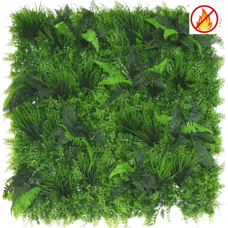 Kunsthecken-Paneel | Gustav, 100x100cm - Schwer entflammbar nach RF2/B1 1 Kunsthecken-Paneel | Gustav, 100x100cm - Schwer entflammbar nach RF2/B1